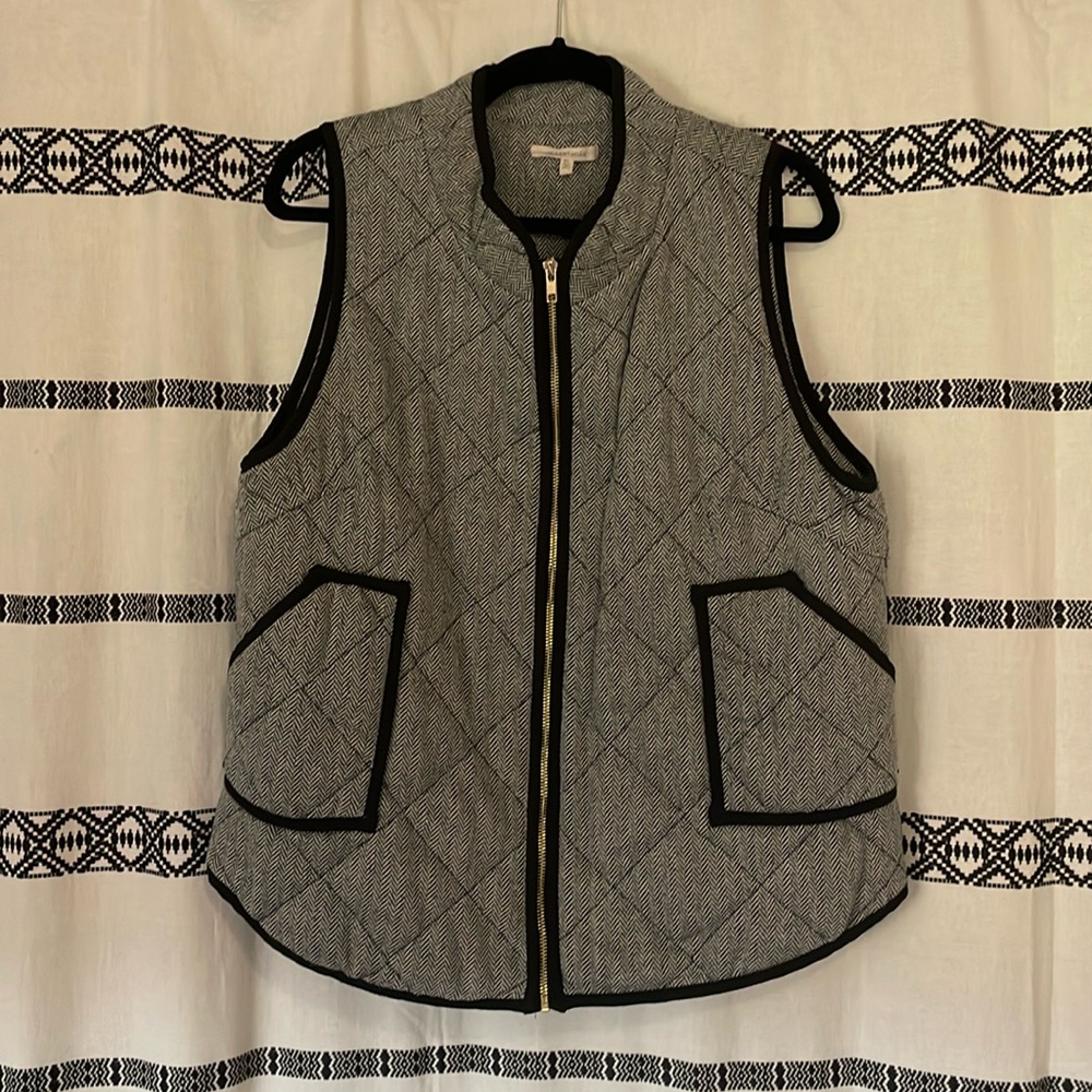 41 Hawthorn Herringbone Vest. GUC XL